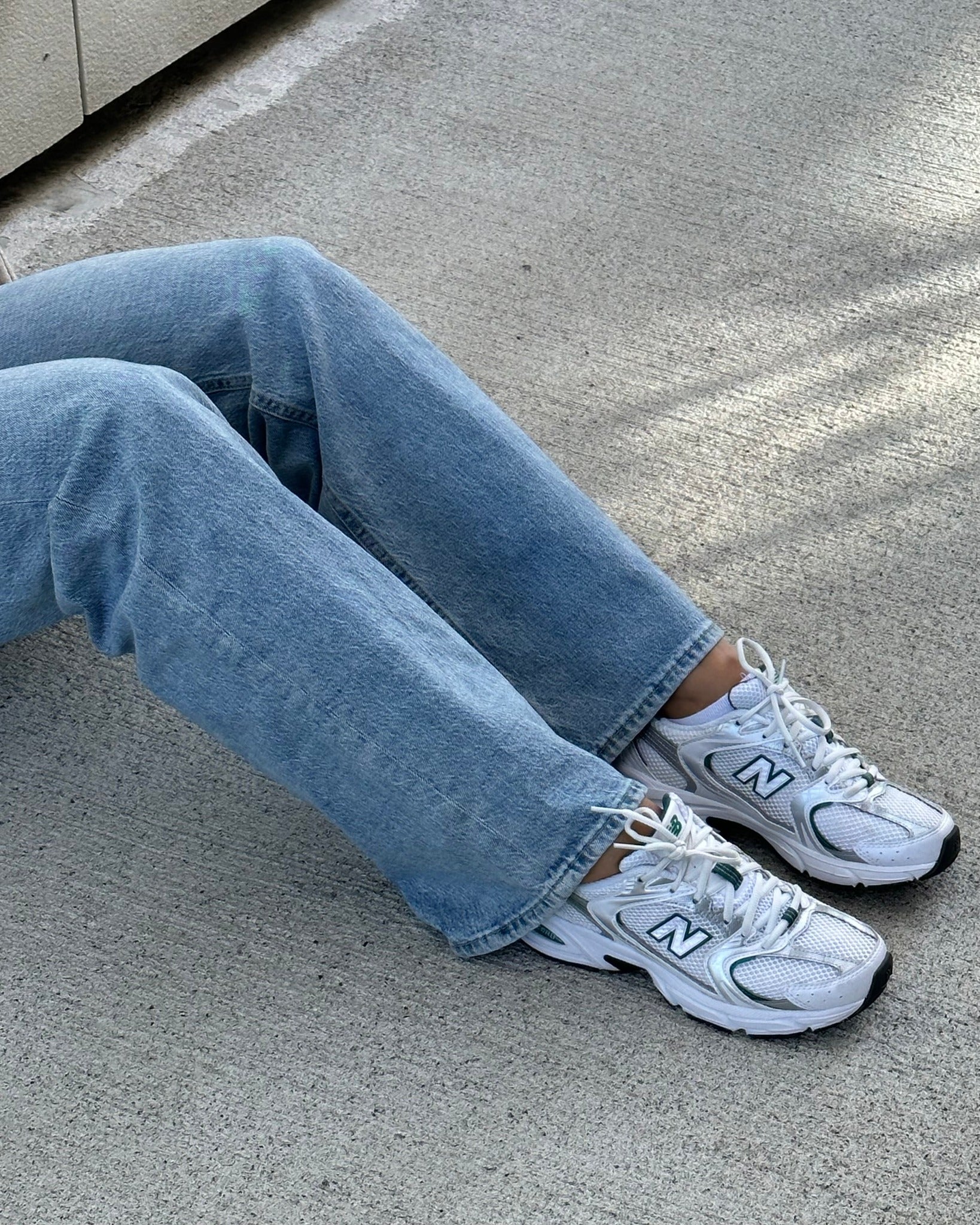 VMTESSA Wide Jeans - Light Blue Denim